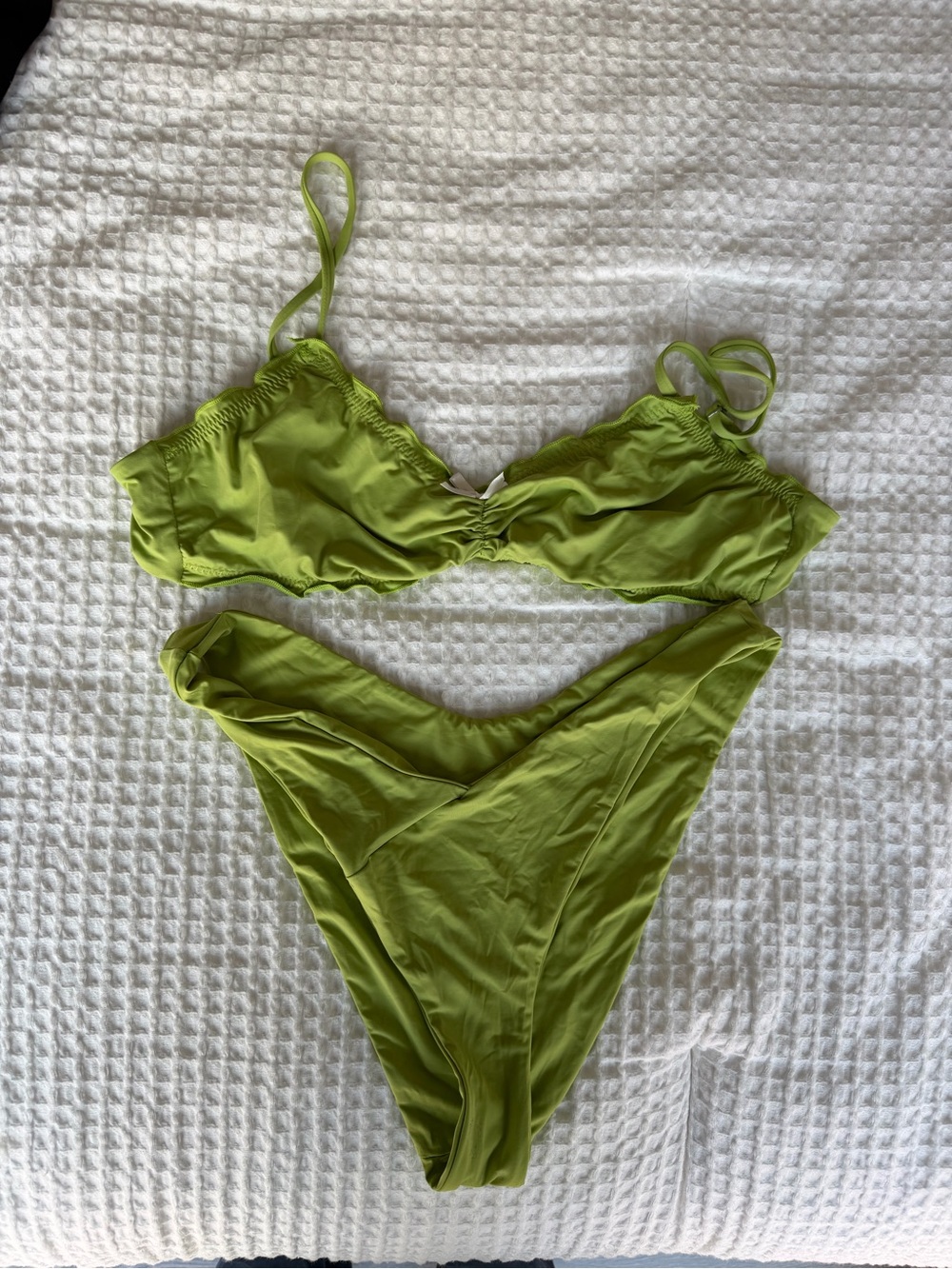Dippin' Daisy's Lime Green Two-Piece Bikini